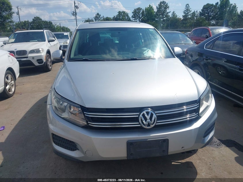 2013 Volkswagen Tiguan VIN WVGBV7AX2DW548398 IAAI salvage auction — NORMAL WEAR, Clear - Dealer Only (California), sold $900 on 2026-07-27 (photo 6)