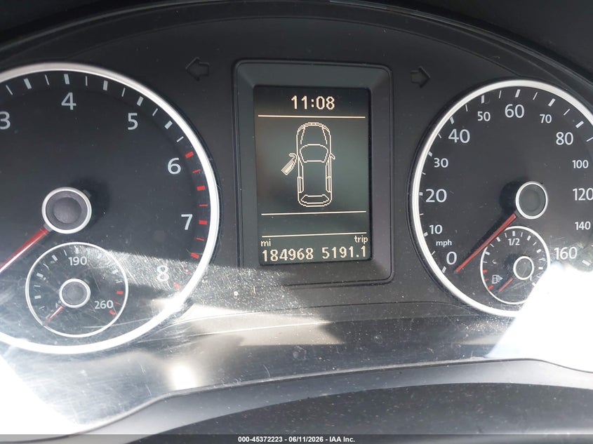2013 Volkswagen Tiguan VIN WVGBV7AX2DW548398 IAAI salvage auction — NORMAL WEAR, Clear - Dealer Only (California), sold $900 on 2026-07-27 (photo 7)