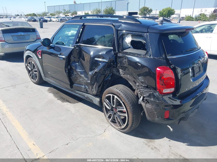 2018 Mini Countryman VIN WMZYV9C33J3B91933 IAAI salvage auction — LEFT REAR, Salvage (California), sold $2,400 on 2026-08-10 (photo 3)