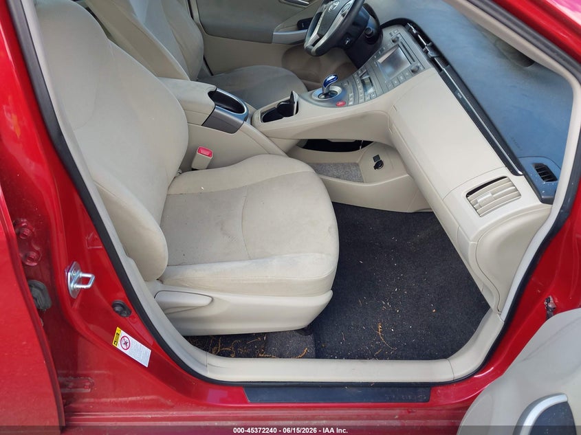 2013 Toyota Prius VIN JTDKN3DU4D5628516 IAAI salvage auction — LEFT REAR, Salvage (Massachusetts), sold $2,450 on 2026-07-17 (photo 5)