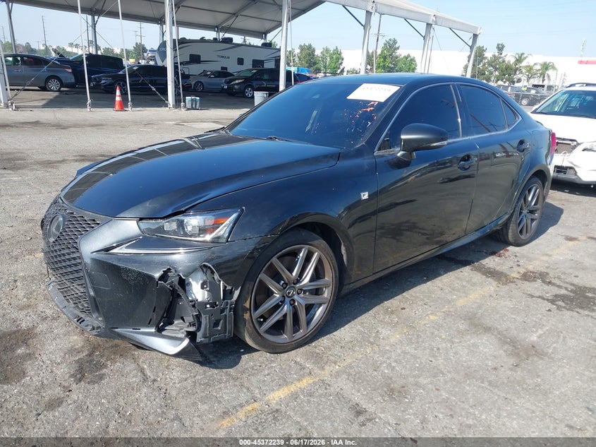 2020 Lexus Is VIN JTHGZ1E2XL5018144 IAAI salvage auction — RIGHT SIDE, Salvage (California), sold $825 on 2026-07-28 (photo 2)