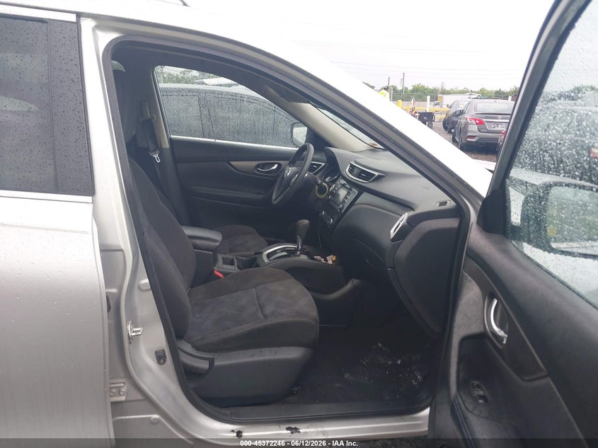 2015 Nissan Rogue VIN KNMAT2MT9FP511122 IAAI salvage auction — FRONT END, Clear (Tennessee), sold $675 on 2026-07-16 (photo 5)