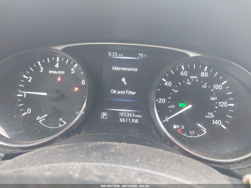 2015 Nissan Rogue VIN KNMAT2MT9FP511122 IAAI salvage auction — FRONT END, Clear (Tennessee), sold $675 on 2026-07-16 (photo 7)