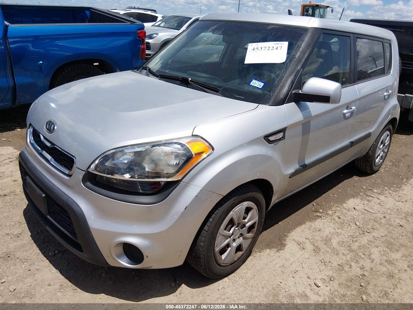 2012 Kia Soul VIN KNDJT2A53C7465630 IAAI salvage auction — NORMAL WEAR, Original (Texas), sold $975 on 2026-07-14 (photo 2)