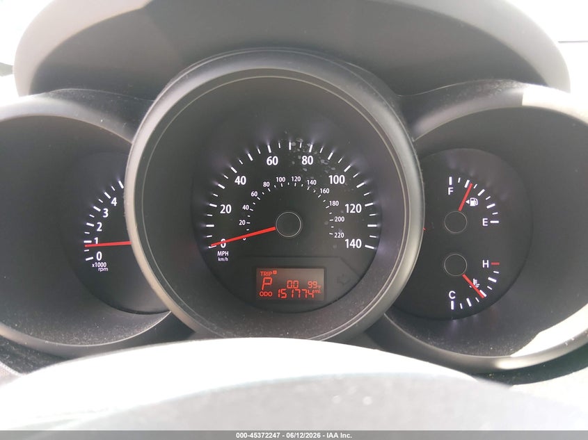 2012 Kia Soul VIN KNDJT2A53C7465630 IAAI salvage auction — NORMAL WEAR, Original (Texas), sold $975 on 2026-07-14 (photo 7)