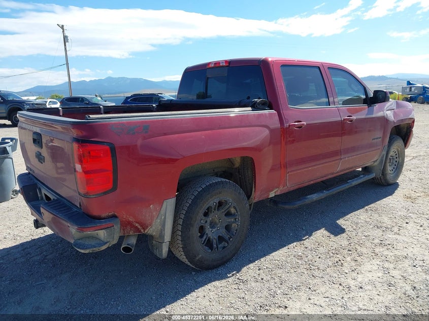 2018 Chevrolet Silverado VIN 3GCUKREC5JG187655 IAAI salvage auction — RIGHT FRONT, Wait Title, sold $6,700 on 2026-10-01 (photo 4)