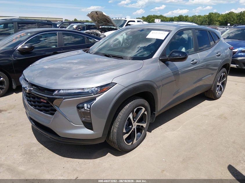 2024 Chevrolet Trax VIN KL77LGE20RC157660 IAAI salvage auction — HAIL, Salvage Title, sold $6,300 on 2026-07-21 (photo 2)