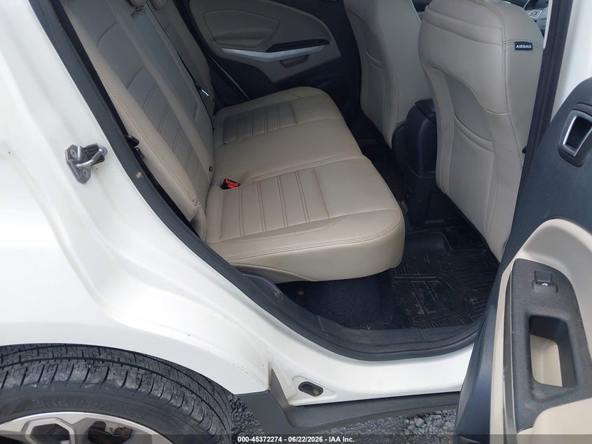 2018 Ford Ecosport VIN MAJ6P1WL2JC181248 IAAI salvage auction — HAIL, Salvage Title, sold $25 on 2026-07-23 (photo 8)