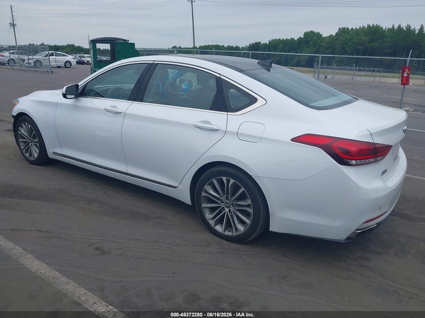 2015 Hyundai Genesis VIN KMHGN4JE2FU049599 IAAI salvage auction — FRONT END, Salvage (Idaho), sold $350 on 2026-07-22 (photo 3)