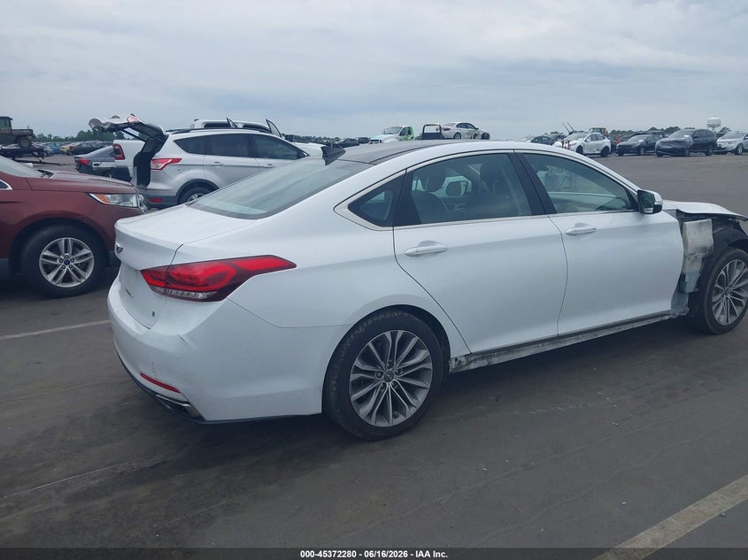 2015 Hyundai Genesis VIN KMHGN4JE2FU049599 IAAI salvage auction — FRONT END, Salvage (Idaho), sold $350 on 2026-07-22 (photo 4)