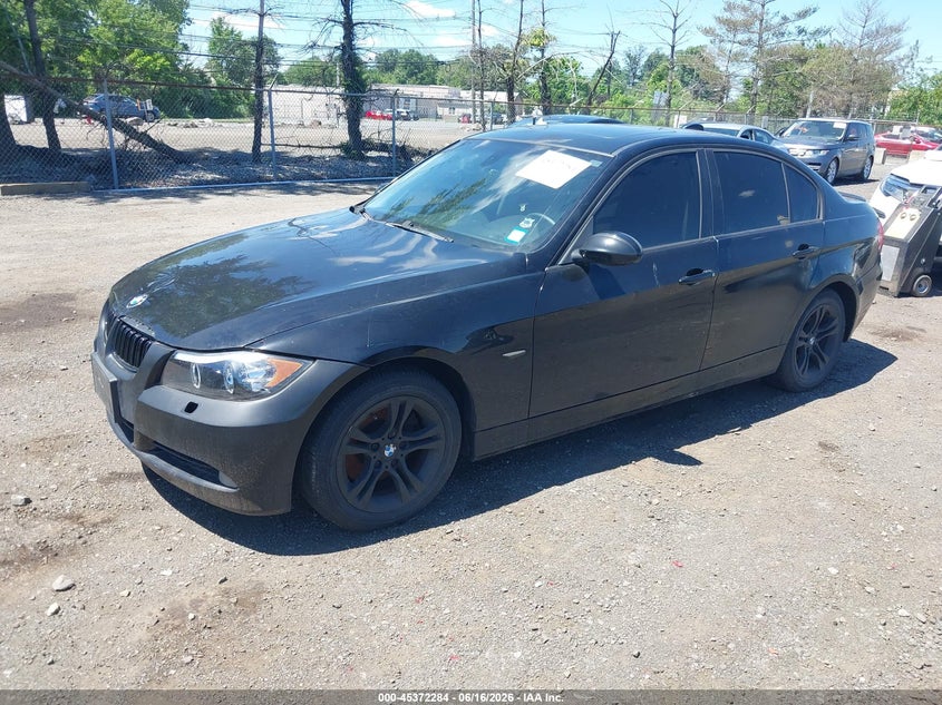 2008 BMW 3 series VIN WBAVC73548KX90719 IAAI salvage auction — NORMAL WEAR, Clear (New Jersey), sold $475 on 2026-07-29 (photo 2)