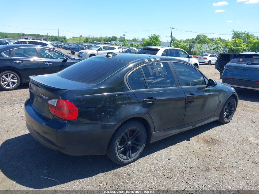 2008 BMW 3 series VIN WBAVC73548KX90719 IAAI salvage auction — NORMAL WEAR, Clear (New Jersey), sold $475 on 2026-07-29 (photo 6)