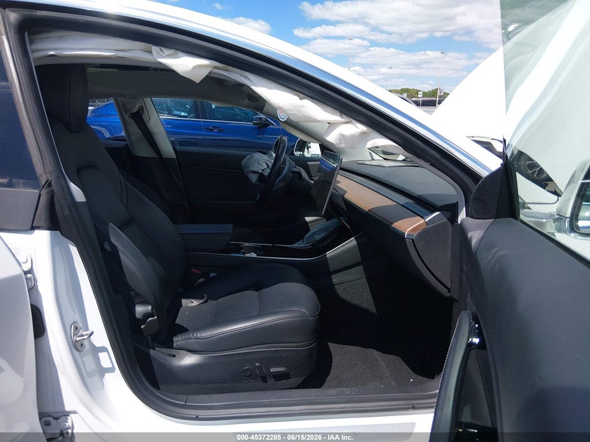 2018 Tesla Model 3 VIN 5YJ3E1EB5JF120832 IAAI salvage auction — LEFT FRONT, Salvage (New Jersey), sold $6,500 on 2026-08-01 (photo 5)