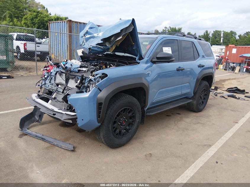 2025 Toyota 4runner VIN JTEVA5BR2S5035782 IAAI salvage auction — FRONT END, Salvage Title, sold $9,000 on 2026-07-30 (photo 2)
