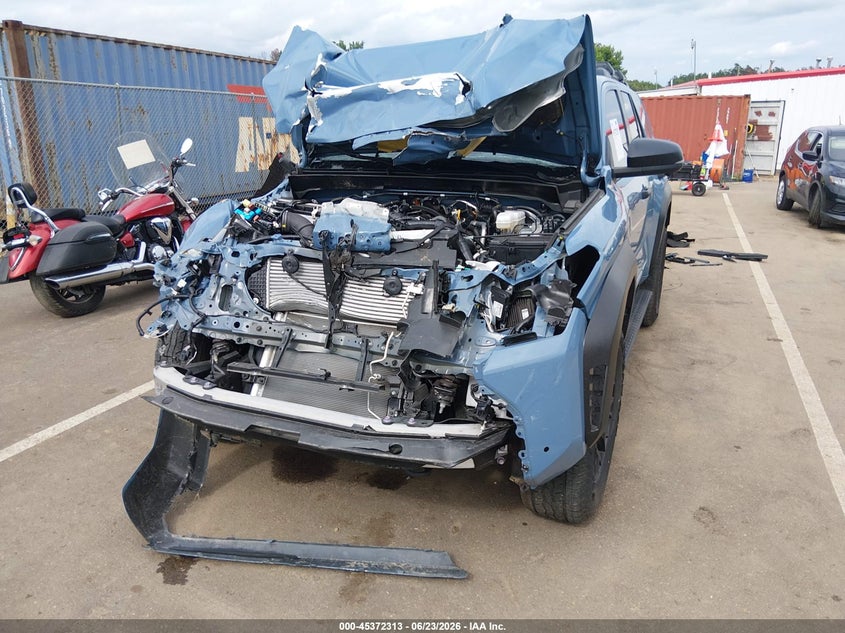 2025 Toyota 4runner VIN JTEVA5BR2S5035782 IAAI salvage auction — FRONT END, Salvage Title, sold $9,000 on 2026-07-30 (photo 6)