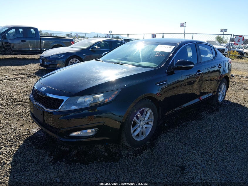 2012 Kia Optima VIN 5XXGM4A73CG062842 IAAI salvage auction — SIDE, Salvage (Oregon), sold $1,000 on 2026-07-31 (photo 2)