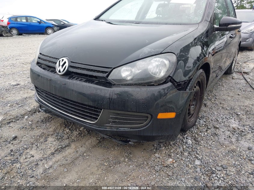 2013 Volkswagen Golf VIN WVWDB7AJ6DW122005 IAAI salvage auction — FRONT END, Repossession Paperwork (Georgia), sold $750 on 2026-07-14 (photo 6)