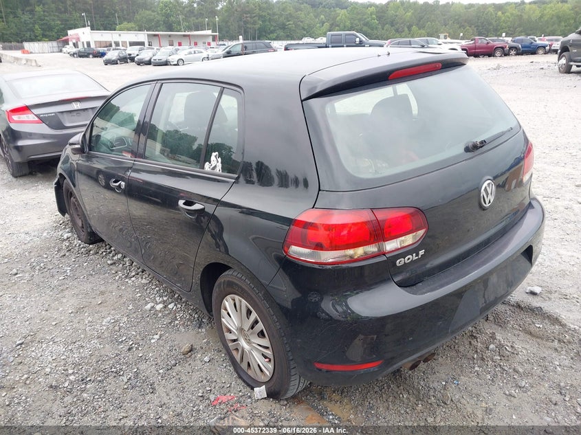 2013 Volkswagen Golf VIN WVWDB7AJ6DW122005 IAAI salvage auction — FRONT END, Repossession Paperwork (Georgia), sold $750 on 2026-07-14 (photo 3)