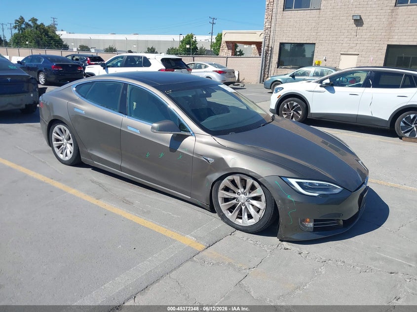 2016 Tesla Model s VIN 5YJSA1E2XGF169363 IAAI salvage auction — RIGHT SIDE, Salvage (California), sold $6,350 on 2026-07-20 (photo 1)