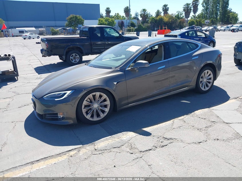 2016 Tesla Model s VIN 5YJSA1E2XGF169363 IAAI salvage auction — RIGHT SIDE, Salvage (California), sold $6,350 on 2026-07-20 (photo 2)