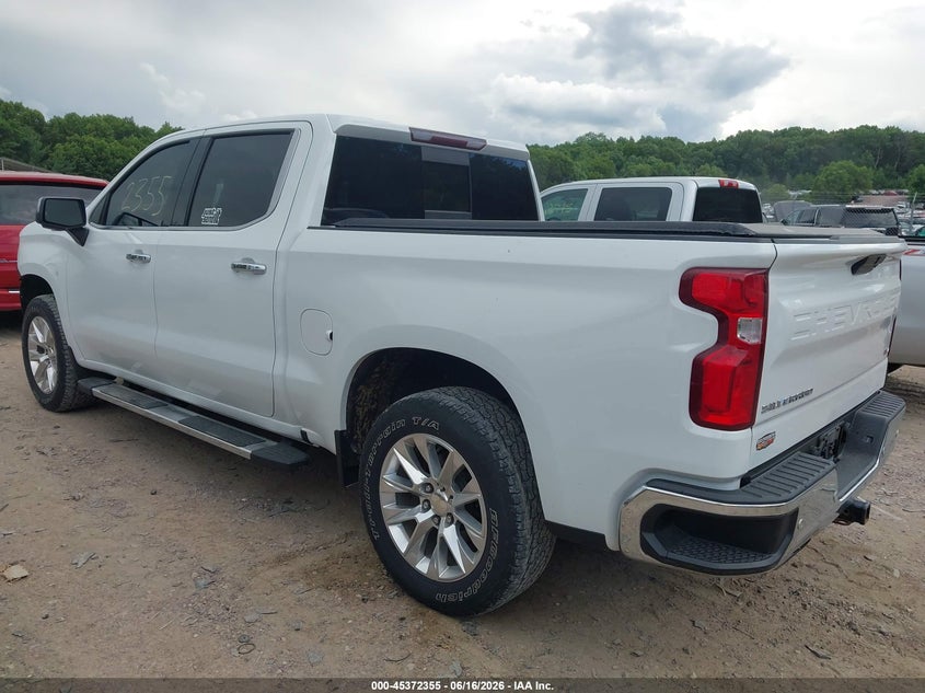 2019 Chevrolet Silverado VIN 1GCUYGED4KZ101037 IAAI salvage auction — FRONT END, Clear (Wisconsin), sold $7,600 on 2026-07-23 (photo 3)