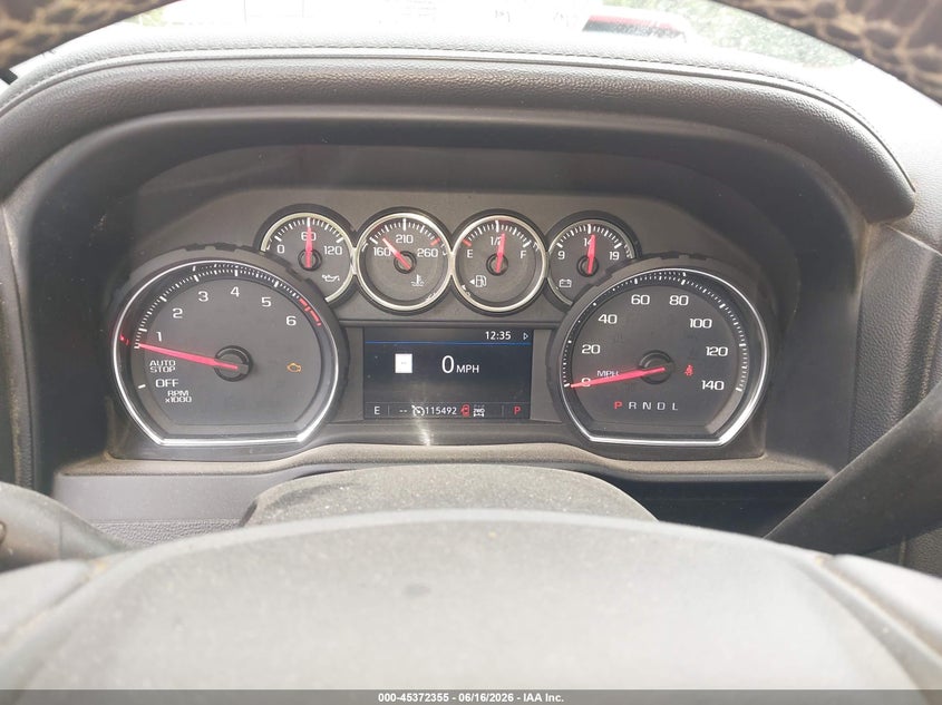 2019 Chevrolet Silverado VIN 1GCUYGED4KZ101037 IAAI salvage auction — FRONT END, Clear (Wisconsin), sold $7,600 on 2026-07-23 (photo 7)