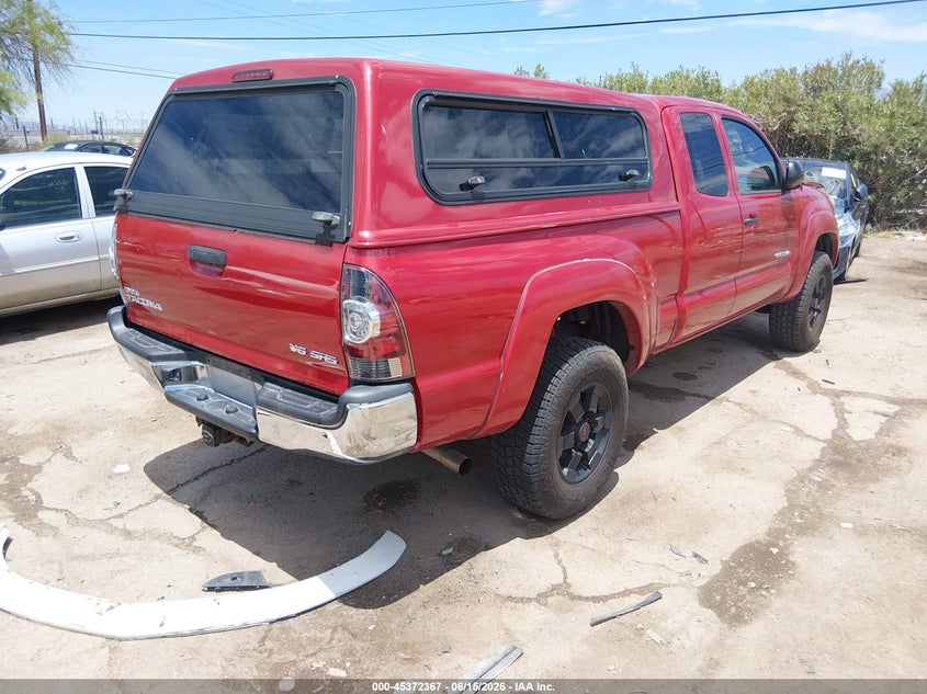 2013 Toyota Tacoma VIN 5TFUU4EN5DX051606 IAAI salvage auction — FRONT END, Salvage Title, sold $5,500 on 2026-07-23 (photo 4)