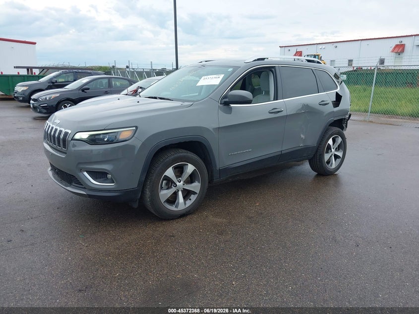 2021 Jeep Cherokee VIN 1C4PJMDX6MD165205 IAAI salvage auction — REAR END, Salvage (Michigan), sold $6,200 on 2026-08-28 (photo 2)
