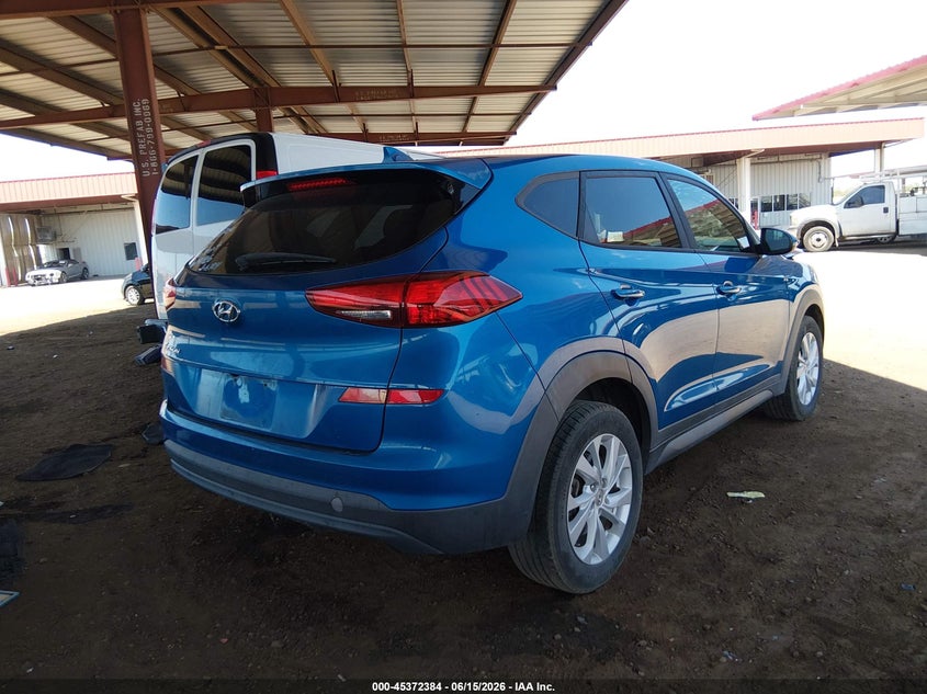 2019 Hyundai Tucson VIN KM8J23A46KU859134 IAAI salvage auction — LEFT FRONT, Salvage Title, sold $25 on 2026-07-28 (photo 4)