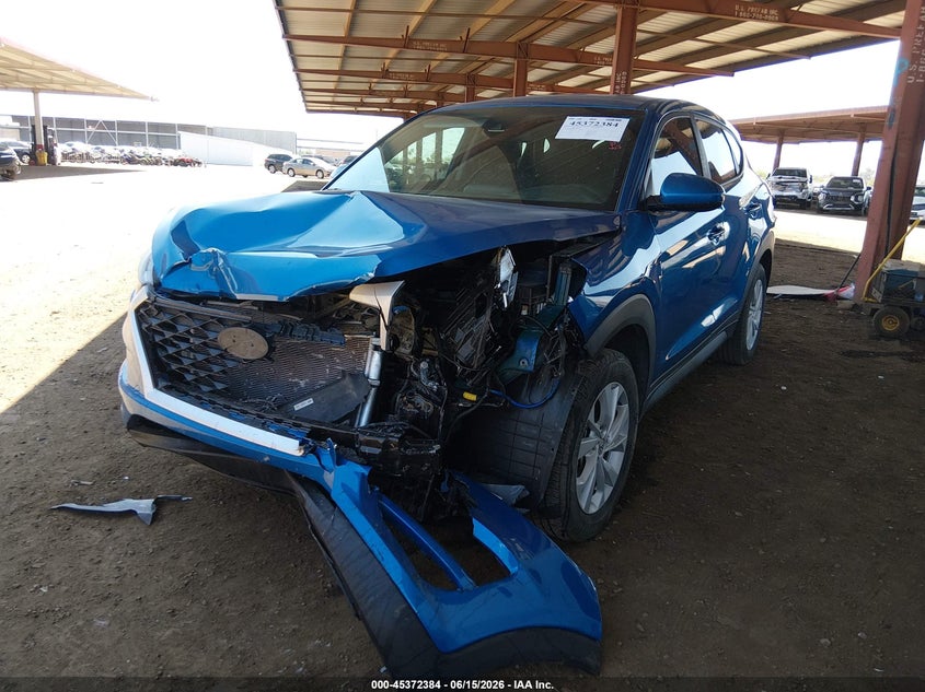 2019 Hyundai Tucson VIN KM8J23A46KU859134 IAAI salvage auction — LEFT FRONT, Salvage Title, sold $25 on 2026-07-28 (photo 6)