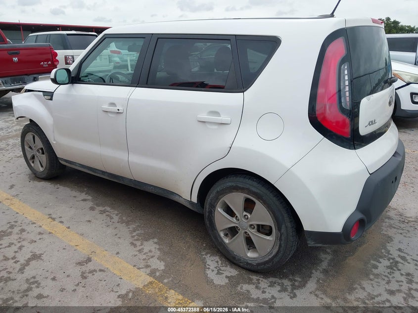 2014 Kia Soul VIN KNDJN2A29E7004242 IAAI salvage auction — FRONT END, Salvage (Texas), sold $650 on 2026-09-05 (photo 3)