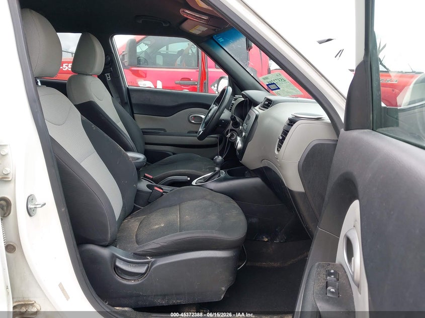 2014 Kia Soul VIN KNDJN2A29E7004242 IAAI salvage auction — FRONT END, Salvage (Texas), sold $650 on 2026-09-05 (photo 5)