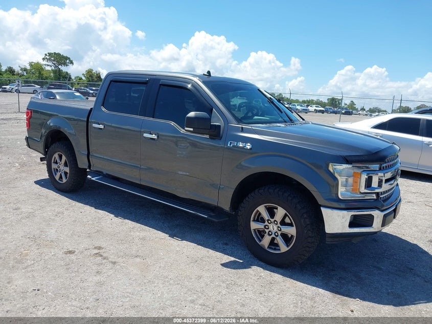 2020 Ford F-150 VIN 1FTEW1CP0LFC46292 IAAI salvage auction — SIDE, Rebuildable (Florida), sold $9,200 on 2026-07-20 (photo 1)
