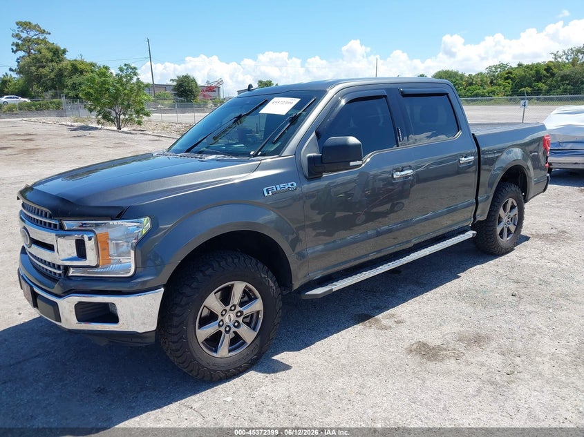 2020 Ford F-150 VIN 1FTEW1CP0LFC46292 IAAI salvage auction — SIDE, Rebuildable (Florida), sold $9,200 on 2026-07-20 (photo 2)