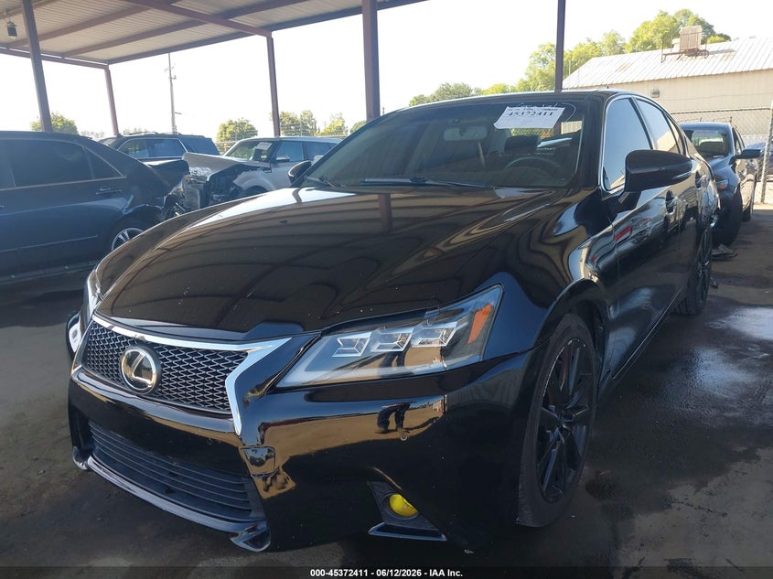 2013 Lexus Gs VIN JTHBE1BL4D5026311 IAAI salvage auction — REAR END, Salvage (California), sold $2,050 on 2026-07-28 (photo 2)