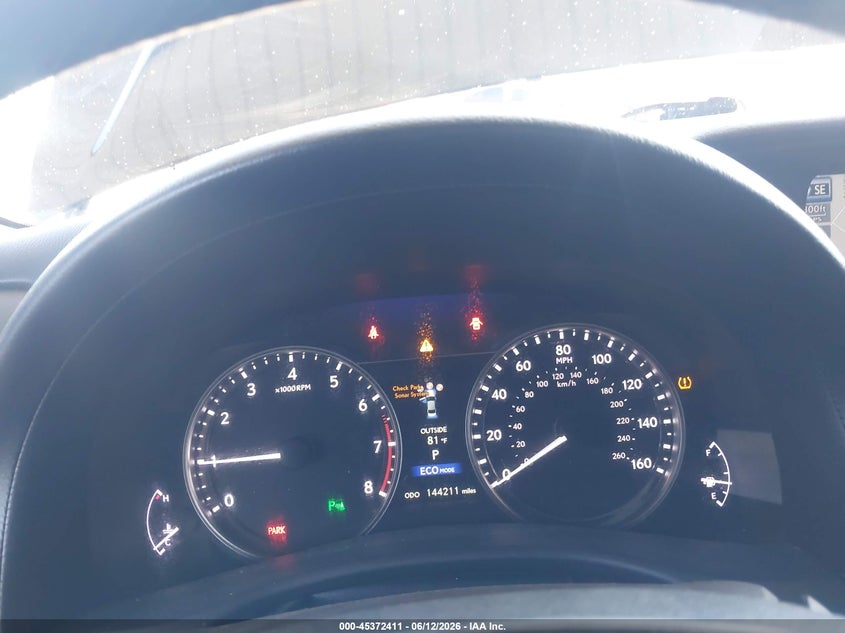 2013 Lexus Gs VIN JTHBE1BL4D5026311 IAAI salvage auction — REAR END, Salvage (California), sold $2,050 on 2026-07-28 (photo 7)