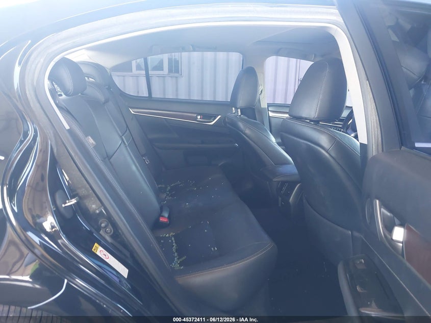 2013 Lexus Gs VIN JTHBE1BL4D5026311 IAAI salvage auction — REAR END, Salvage (California), sold $2,050 on 2026-07-28 (photo 8)