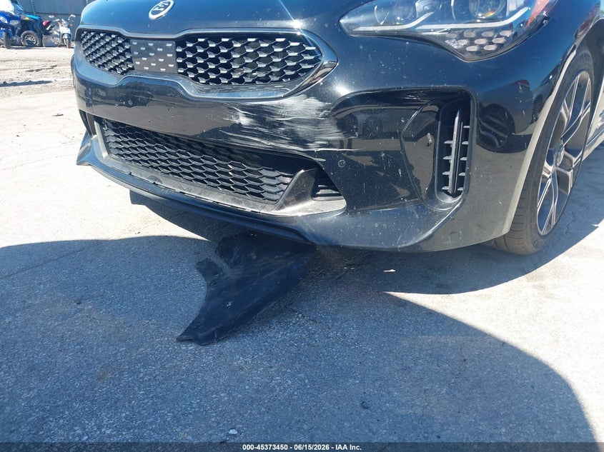2018 Kia Stinger VIN KNAE55LC4J6020225 IAAI salvage auction — FRONT END, Salvage (Illinois), sold $8,200 on 2026-07-13 (photo 6)