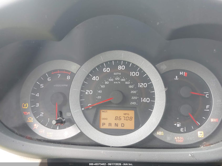 2010 Toyota Rav 4 VIN JTMDK4DV3A5096784 IAAI salvage auction — FRONT END, Salvage (Idaho), sold $2,400 on 2026-07-17 (photo 7)