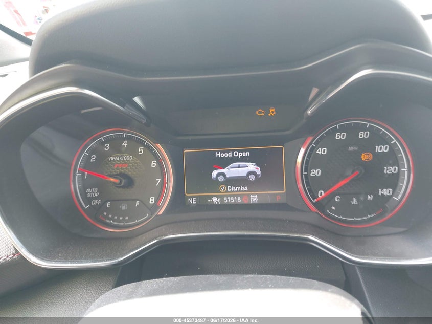 2021 Chevrolet Trailblazer VIN KL79MUSL4MB049364 IAAI salvage auction — FRONT END, Salvage Title, sold $4,550 on 2026-07-22 (photo 7)