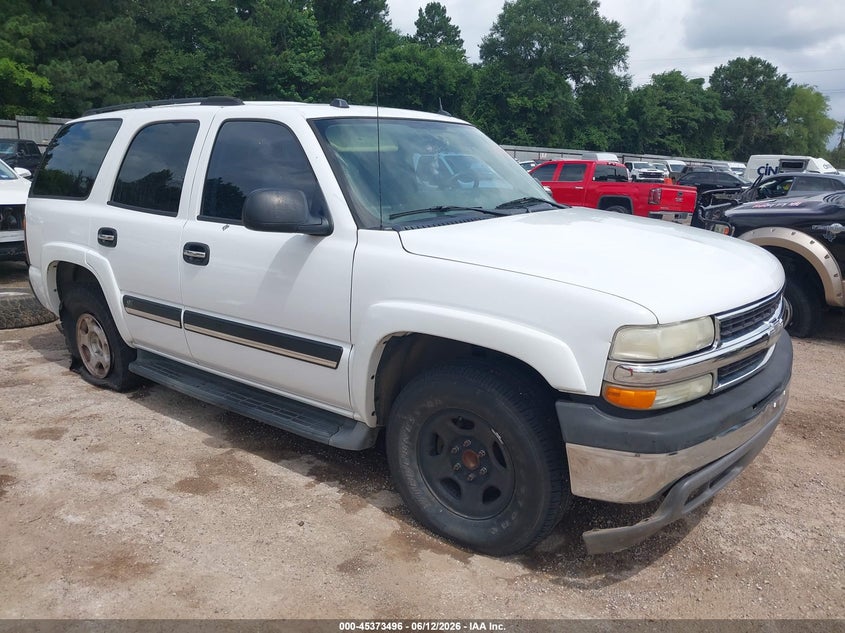2005 Chevrolet Tahoe VIN 1GNEC13T25R216757 IAAI salvage auction — FRONT END, Original (Texas), sold $1,150 on 2026-07-09 (photo 1)