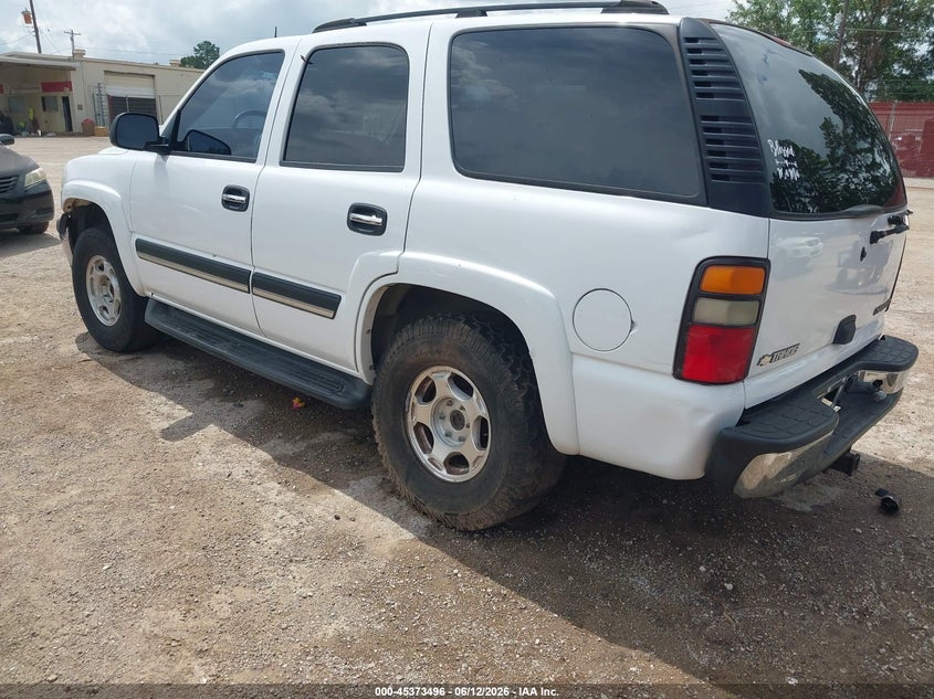 2005 Chevrolet Tahoe VIN 1GNEC13T25R216757 IAAI salvage auction — FRONT END, Original (Texas), sold $1,150 on 2026-07-09 (photo 3)