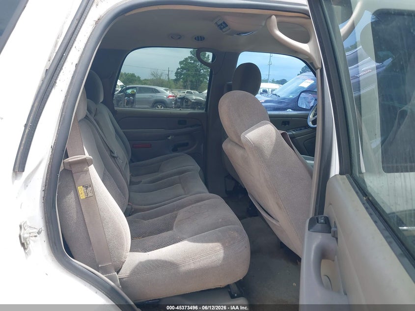 2005 Chevrolet Tahoe VIN 1GNEC13T25R216757 IAAI salvage auction — FRONT END, Original (Texas), sold $1,150 on 2026-07-09 (photo 8)
