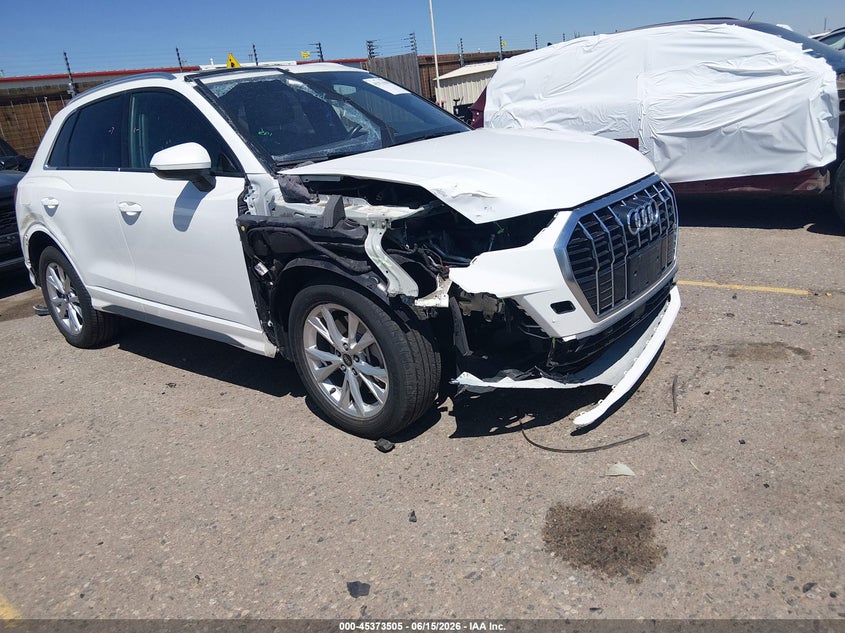 2023 Audi Q3 VIN WA1DECF36P1048509 — IAAI salvage auction photo