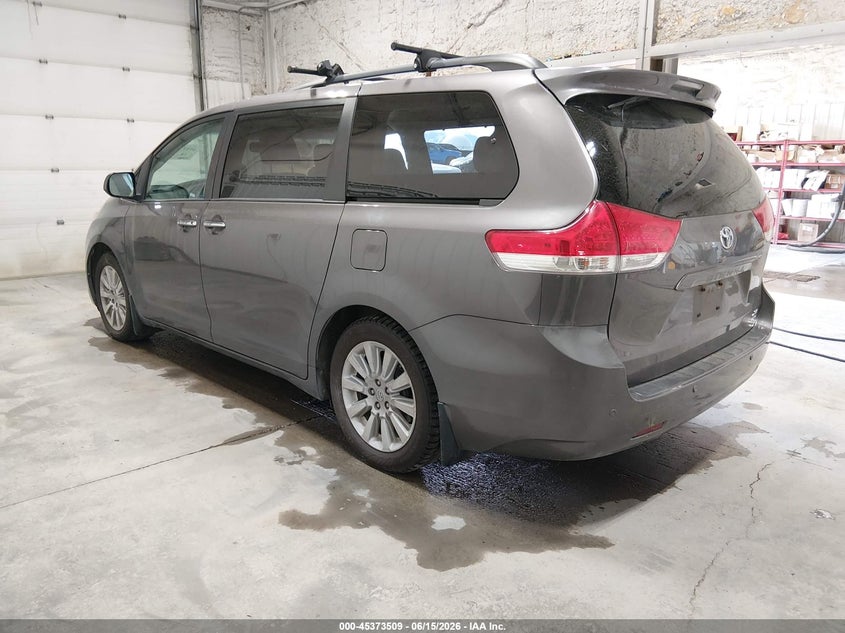2014 Toyota Sienna VIN 5TDDK3DCXES082163 IAAI salvage auction — NORMAL WEAR, Original (Alaska), sold $8,450 on 2026-07-10 (photo 3)