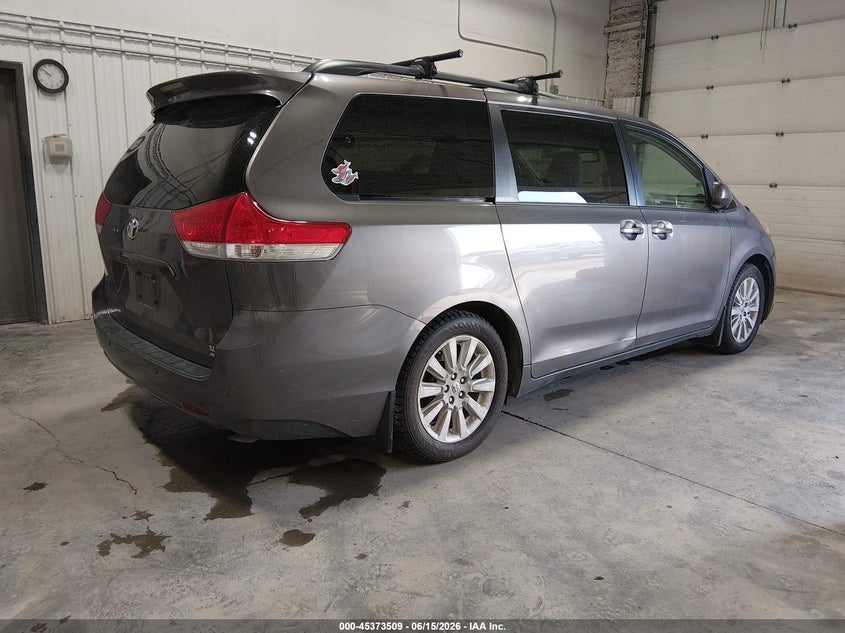 2014 Toyota Sienna VIN 5TDDK3DCXES082163 IAAI salvage auction — NORMAL WEAR, Original (Alaska), sold $8,450 on 2026-07-10 (photo 4)