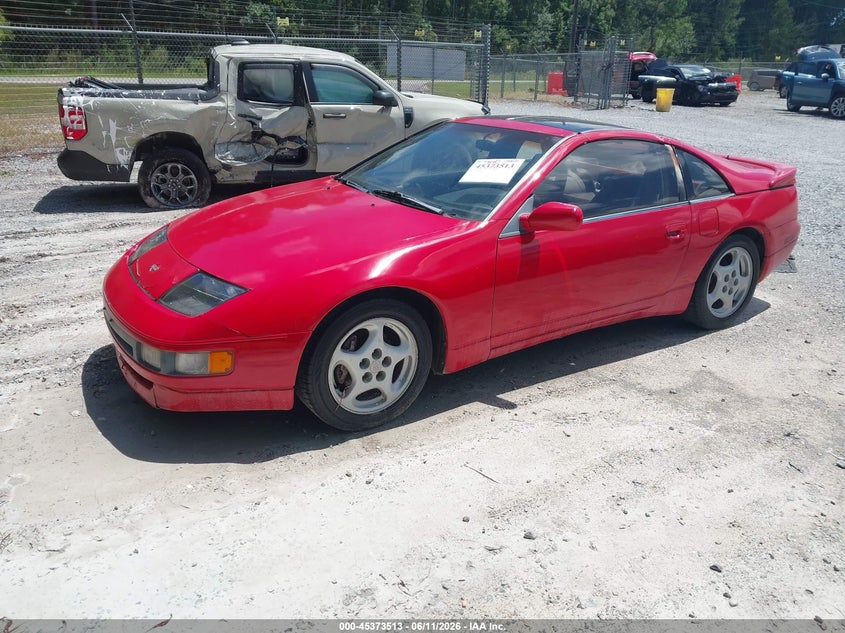 1991 Nissan 300zx VIN JN1RZ24H3MX501702 IAAI salvage auction — NORMAL WEAR, Clear (Alabama), sold $800 on 2026-07-10 (photo 2)