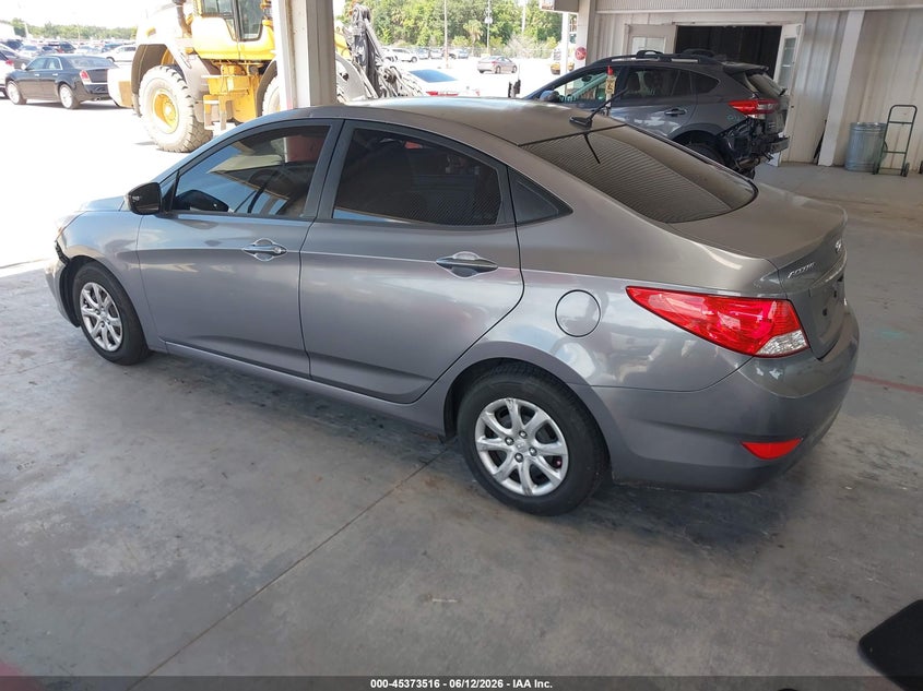 2014 Hyundai Accent VIN KMHCT4AE0EU636953 IAAI salvage auction — FRONT END, Rebuildable (Florida), sold $675 on 2026-07-15 (photo 3)