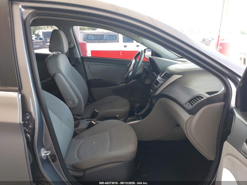 2014 Hyundai Accent VIN KMHCT4AE0EU636953 IAAI salvage auction — FRONT END, Rebuildable (Florida), sold $675 on 2026-07-15 (photo 5)