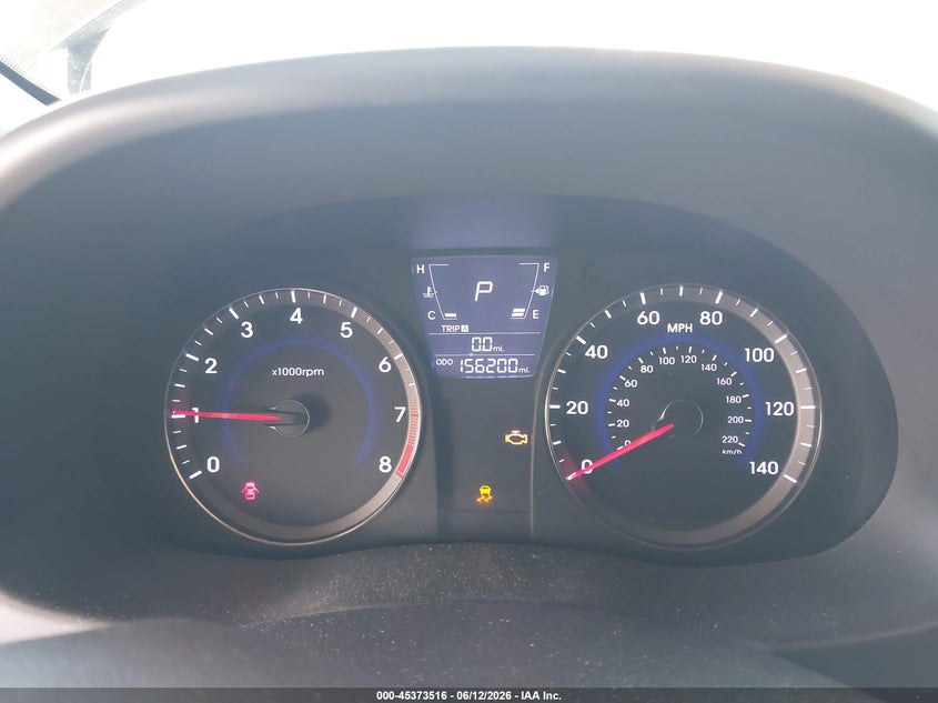 2014 Hyundai Accent VIN KMHCT4AE0EU636953 IAAI salvage auction — FRONT END, Rebuildable (Florida), sold $675 on 2026-07-15 (photo 7)